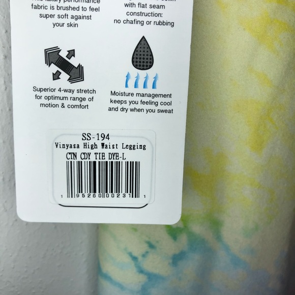 Scorpio Sol Vinyasa High Waist Leggings in Tie-Dye - Picture 9 of 14